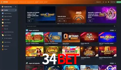 A Experiência Imersiva dos Cassinos Ao Vivo no 34bet